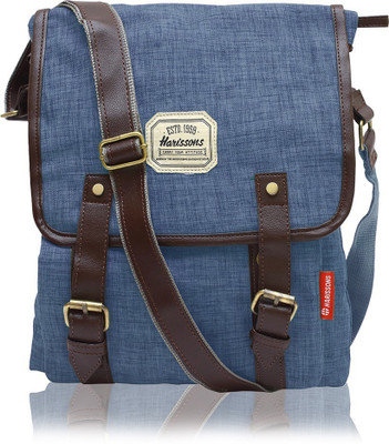 

Harissons Men & Women Casual Blue Polyester Sling Bag