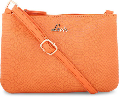 

Lavie Women Casual, Evening/Party Orange Polyester Sling Bag