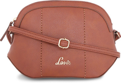 

Lavie Women Casual, Formal Brown Polyester Sling Bag