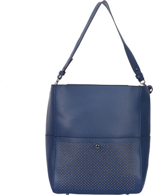 

Fiona Trends Women Casual Blue PU Sling Bag