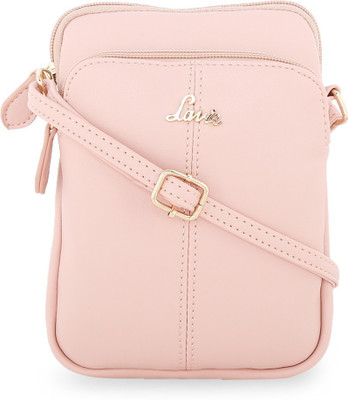 

Lavie Women Casual Pink Polyester Sling Bag