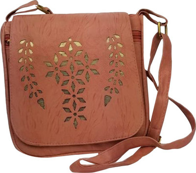 

Lelys Women Casual Brown PU Sling Bag