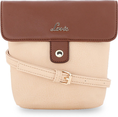 

Lavie Women Casual Beige, Brown Polyester Sling Bag