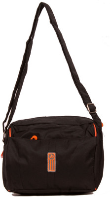 

Wildmount Men & Women Casual Black Polyester Sling Bag