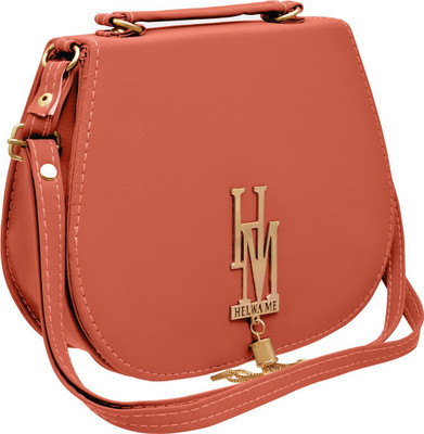 

TAP FASHION Women Evening/Party Pink Synthetic Fabric Sling Bag