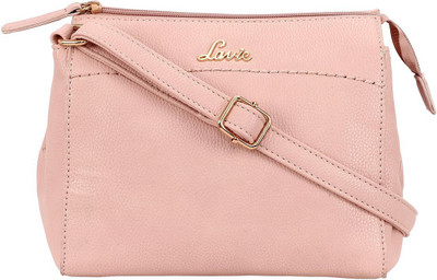 

Lavie Women Casual Pink Polyester Sling Bag