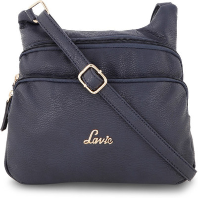 

Lavie Women Casual Blue Polyester Sling Bag