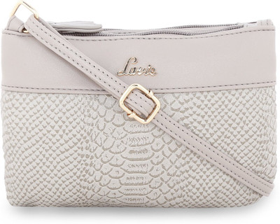 

Lavie Women Casual Grey Polyester Sling Bag