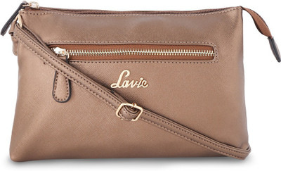 

Lavie Women Casual Grey Polyester Sling Bag