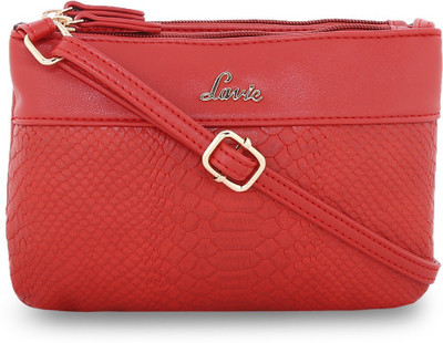 

Lavie Women Casual Red Polyester Sling Bag