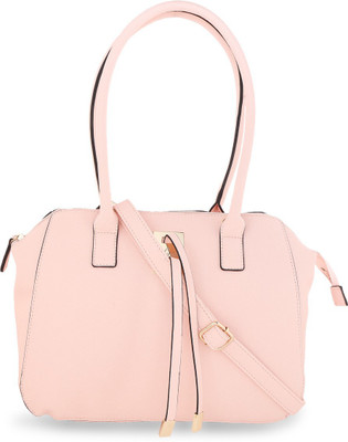 

Lavie Women Evening/Party Pink Genuine Leather Satchel