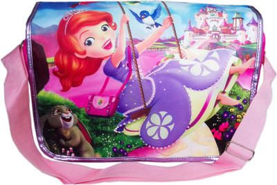 

kidoz kingdom Girls Casual Multicolor Fabric, Polyester Sling Bag