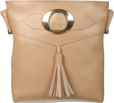 

Adine Women Casual, Formal Beige Leatherette Sling Bag