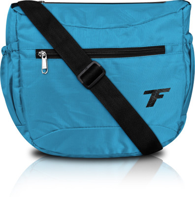 

Fashion Track Men & Women Formal Blue, Black Polyester Sling Bag, Black;blue
