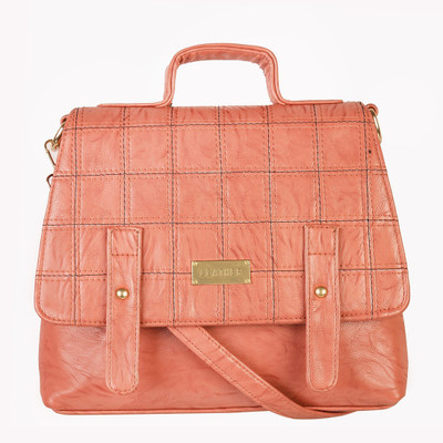 

Levise London Women Casual Tan PU Sling Bag