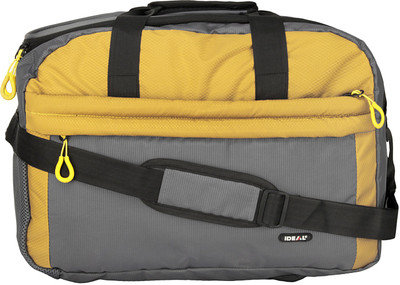 

Ideal Meded Explore Travel Bag / Travel Duffle 48 CM Grey & Yellow Small Travel Bag - Medium(Grey, Yellow)