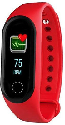 

Lionix M3 PLUS Smart Band(Red Strap, Size : Free)