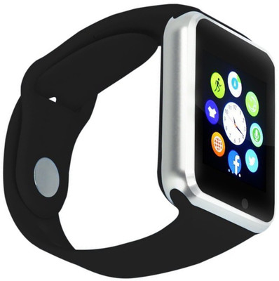 

Crasply A1 Smart Watch Bluetooth GSM SIM Phone Smart Watch For Android, IOS, Smartwatch(Black Strap Free Size)
