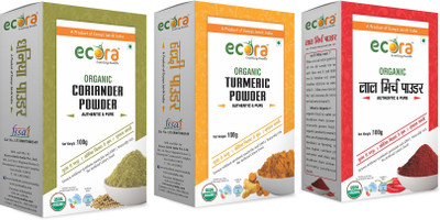 

ECORA Organic Spice Combo(300 g)