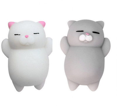 

Paperiva Soft Squishy Cat Animal - 5.5 cm(White)