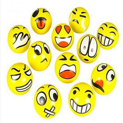 

Sunshine Gifting 12 Pc Stress Relief Smiley Balls, Stress Buster, Soft Ball, Yellow, Pack of 12, Birthday Return Gifts - 12 mm(Yellow)