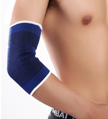 

FUTUREWIZARD Elastic Blue Knee Support Pad Brace Arthritis Sleeve Bandage Wrap Elbow Support (, Blue, Multicolor