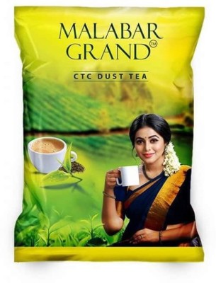 

malabar grand CTC DUST TEA Unflavoured Tea Blend Pouch(1 kg)