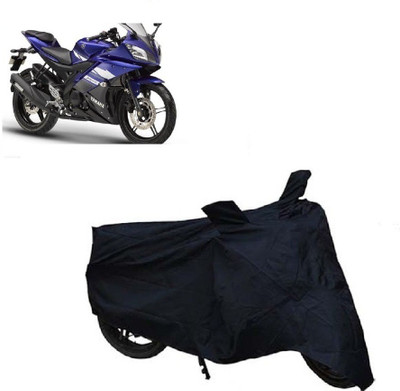 

kaaz Two Wheeler Cover for Universal For Bike(Black)