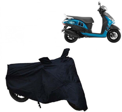 

KAAZ Two Wheeler Cover for Yamaha(Fascino, Black)