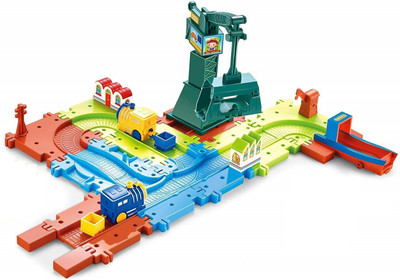 

Pacific Toys City Construction Train Set(Multicolor)