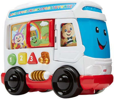 

Fisher-Price Laugh and Learn Around Town Bus(Multicolor)