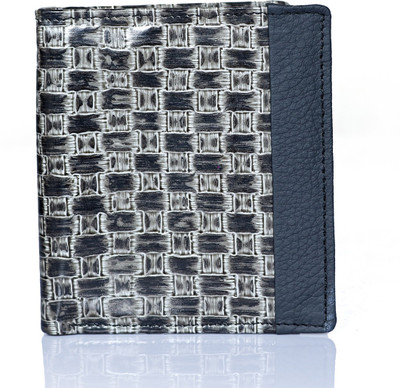 

Leo Men Casual Multicolor Genuine Leather Wallet(7 Card Slots), Grey