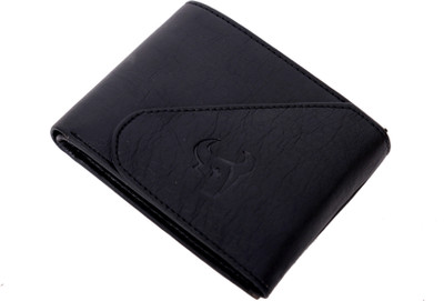 

DEEGORE Men Casual Black Artificial Leather Wallet(7 Card Slots)