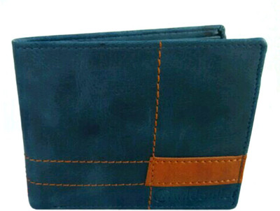 

Wildantler Men Blue, Multicolor Genuine Leather Wallet(6 Card Slots)