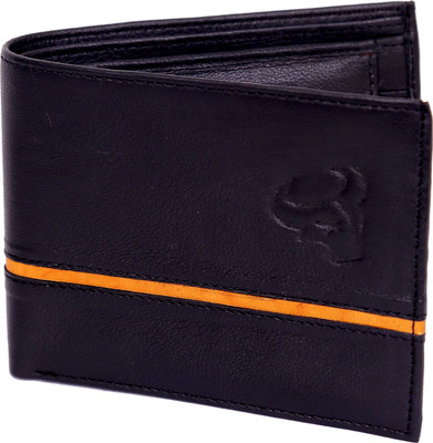 

DEEGORE Men Formal Black Genuine Leather Wallet(7 Card Slots)