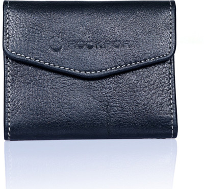 

Leo Men Casual Black Genuine Leather Wallet(7 Card Slots)