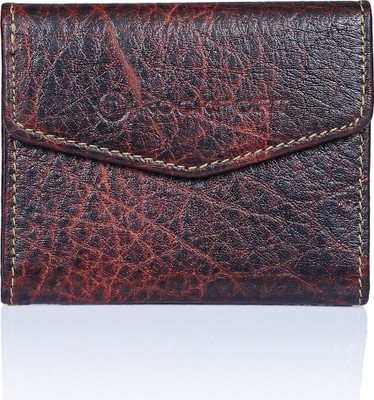 

Leo Men Casual Brown Genuine Leather Wallet(7 Card Slots)