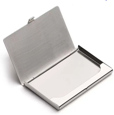 

Aditya Traders Girls Casual Silver Aluminium Card Holder(10 Card Slots)