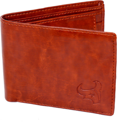 

DEEGORE Men Casual Brown Artificial Leather Wallet(5 Card Slots), Tan