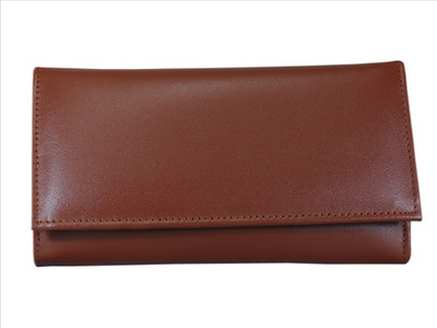 

G'leani Women Casual Brown Genuine Leather Wallet(6 Card Slots), Tan