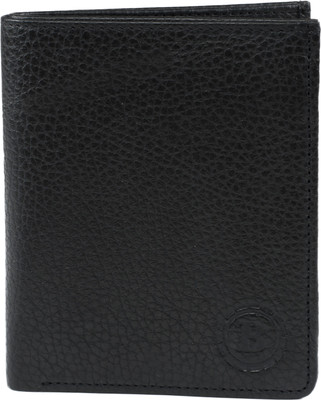 

Winsome Men Formal Black Genuine Leather Wallet(3 Card Slots)