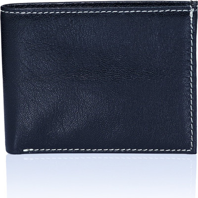 

Leo Men Formal Black Genuine Leather Wallet(7 Card Slots)