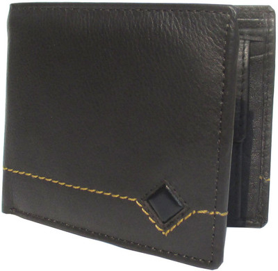 

Zubron Men Formal Black Genuine Leather Wallet(6 Card Slots), Zublk050
