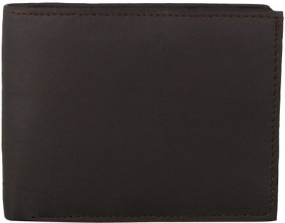 

HT Collections Men Formal Brown Genuine Leather Wallet(6 Card Slots), Black