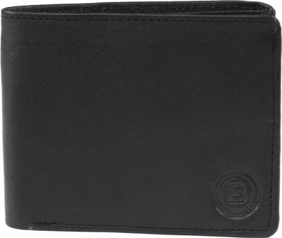 

Winsome Men Formal Black Genuine Leather Wallet(6 Card Slots)