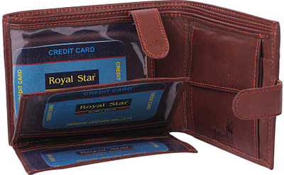 

MenStylam Men Formal Brown Artificial Leather Wallet(3 Card Slots)