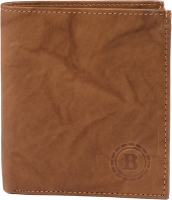

Winsome Men Casual Brown Genuine Leather Wallet(4 Card Slots), Tan