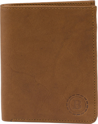 

Winsome Men Casual Tan Genuine Leather Wallet(2 Card Slots)