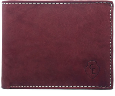

Creative Edge Men Maroon Genuine Leather Wallet(6 Card Slots)