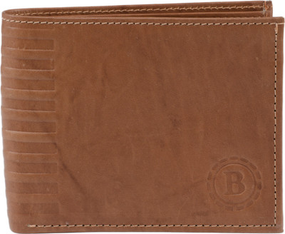 

Winsome Men Formal Tan Genuine Leather Wallet(6 Card Slots)